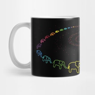 Elephant Galaxy Mug